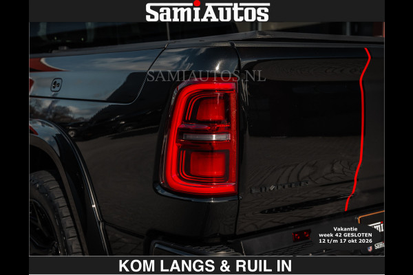 Dodge Ram HULK PACKAGE | Limited Night H.O 540HP €84950,- excl | Massage + Full Option | De Meest Luxe en Volle Pick-Up in zijn Klasse | H Comfortabele Dubbele Cabine met Royale 5 Zitplaatsen | BPM vrij | Nu Leverbaar uit Voorraad | Voorraad Nr 2353 - 5412 | De specialist in Amerikaanse pick‑ups in Nederland en Europa.