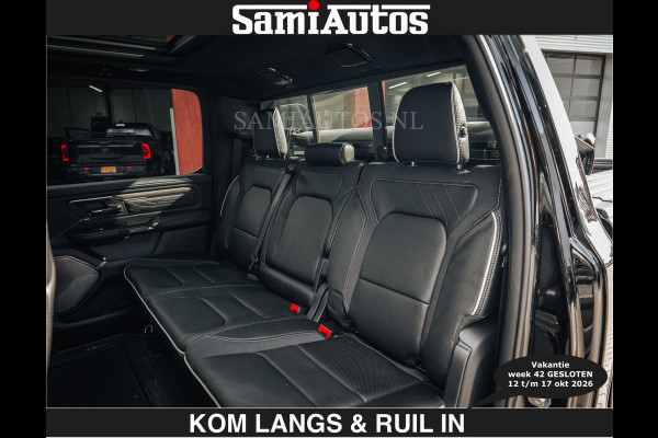 Dodge Ram HULK PACKAGE | Limited Night H.O 540HP €84950,- excl | Massage + Full Option | De Meest Luxe en Volle Pick-Up in zijn Klasse | H Comfortabele Dubbele Cabine met Royale 5 Zitplaatsen | BPM vrij | Nu Leverbaar uit Voorraad | Voorraad Nr 2353 - 5412 | De specialist in Amerikaanse pick‑ups in Nederland en Europa.