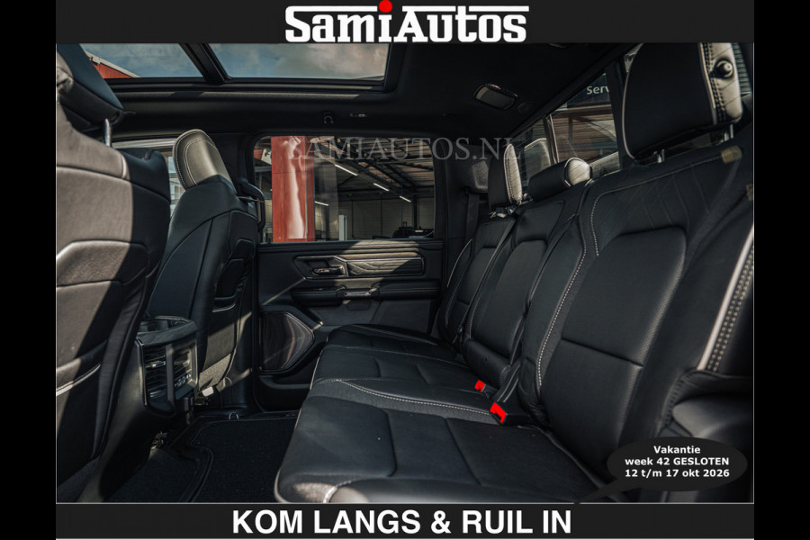Dodge Ram HULK PACKAGE | Limited Night H.O 540HP €84950,- excl | Massage + Full Option | De Meest Luxe en Volle Pick-Up in zijn Klasse | H Comfortabele Dubbele Cabine met Royale 5 Zitplaatsen | BPM vrij | Nu Leverbaar uit Voorraad | Voorraad Nr 2353 - 5412 | De specialist in Amerikaanse pick‑ups in Nederland en Europa.