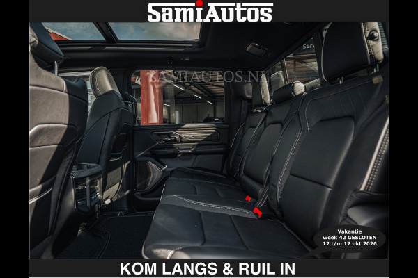 Dodge Ram HULK PACKAGE | Limited Night H.O 540HP €84950,- excl | Massage + Full Option | De Meest Luxe en Volle Pick-Up in zijn Klasse | H Comfortabele Dubbele Cabine met Royale 5 Zitplaatsen | BPM vrij | Nu Leverbaar uit Voorraad | Voorraad Nr 2353 - 5412 | De specialist in Amerikaanse pick‑ups in Nederland en Europa.