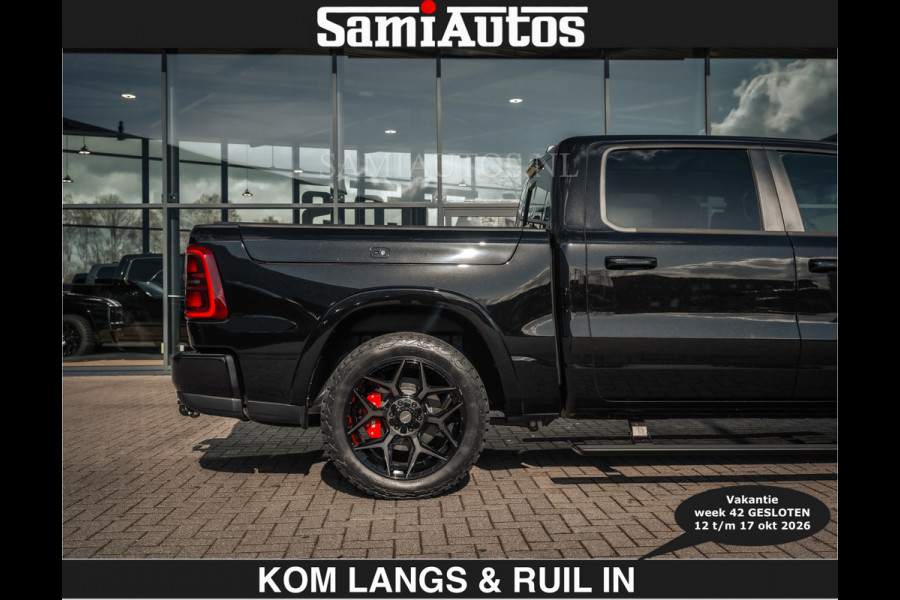 Dodge Ram HULK PACKAGE | Limited Night H.O 540HP €84950,- excl | Massage + Full Option | De Meest Luxe en Volle Pick-Up in zijn Klasse | H Comfortabele Dubbele Cabine met Royale 5 Zitplaatsen | BPM vrij | Nu Leverbaar uit Voorraad | Voorraad Nr 2353 - 5412 | De specialist in Amerikaanse pick‑ups in Nederland en Europa.