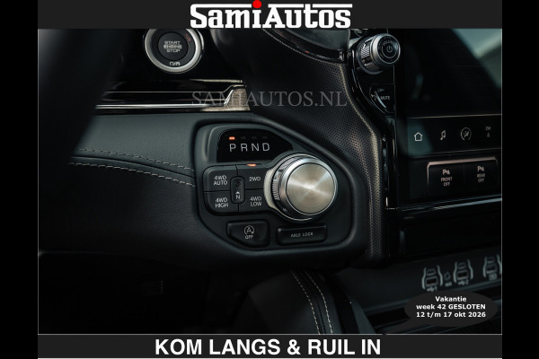 Dodge Ram HULK PACKAGE | Limited Night H.O 540HP €84950,- excl | Massage + Full Option | De Meest Luxe en Volle Pick-Up in zijn Klasse | H Comfortabele Dubbele Cabine met Royale 5 Zitplaatsen | BPM vrij | Nu Leverbaar uit Voorraad | Voorraad Nr 2353 - 5412 | De specialist in Amerikaanse pick‑ups in Nederland en Europa.