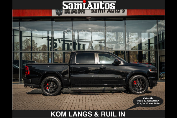 Dodge Ram HULK PACKAGE | Limited Night H.O 540HP €84950,- excl | Massage + Full Option | De Meest Luxe en Volle Pick-Up in zijn Klasse | H Comfortabele Dubbele Cabine met Royale 5 Zitplaatsen | BPM vrij | Nu Leverbaar uit Voorraad | Voorraad Nr 2353 - 5412 | De specialist in Amerikaanse pick‑ups in Nederland en Europa.
