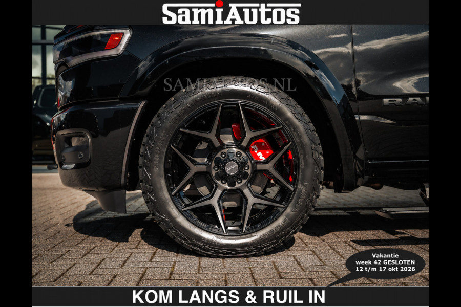 Dodge Ram HULK PACKAGE | Limited Night H.O 540HP €84950,- excl | Massage + Full Option | De Meest Luxe en Volle Pick-Up in zijn Klasse | H Comfortabele Dubbele Cabine met Royale 5 Zitplaatsen | BPM vrij | Nu Leverbaar uit Voorraad | Voorraad Nr 2353 - 5412 | De specialist in Amerikaanse pick‑ups in Nederland en Europa.