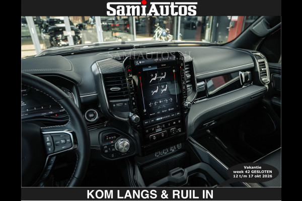 Dodge Ram HULK PACKAGE | Limited Night H.O 540HP €84950,- excl | Massage + Full Option | De Meest Luxe en Volle Pick-Up in zijn Klasse | H Comfortabele Dubbele Cabine met Royale 5 Zitplaatsen | BPM vrij | Nu Leverbaar uit Voorraad | Voorraad Nr 2353 - 5412 | De specialist in Amerikaanse pick‑ups in Nederland en Europa.