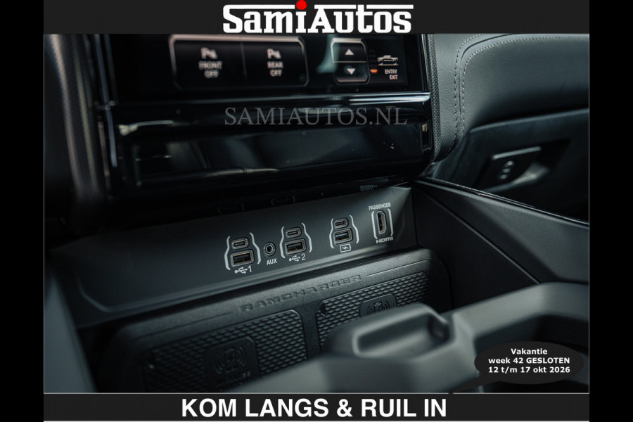 Dodge Ram HULK PACKAGE | Limited Night H.O 540HP €84950,- excl | Massage + Full Option | De Meest Luxe en Volle Pick-Up in zijn Klasse | H Comfortabele Dubbele Cabine met Royale 5 Zitplaatsen | BPM vrij | Nu Leverbaar uit Voorraad | Voorraad Nr 2353 - 5412 | De specialist in Amerikaanse pick‑ups in Nederland en Europa.