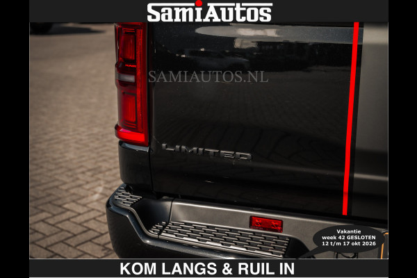 Dodge Ram HULK PACKAGE | Limited Night H.O 540HP €84950,- excl | Massage + Full Option | De Meest Luxe en Volle Pick-Up in zijn Klasse | H Comfortabele Dubbele Cabine met Royale 5 Zitplaatsen | BPM vrij | Nu Leverbaar uit Voorraad | Voorraad Nr 2353 - 5412 | De specialist in Amerikaanse pick‑ups in Nederland en Europa.