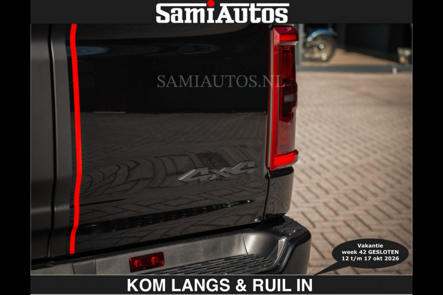 Dodge Ram HULK PACKAGE | Limited Night H.O 540HP €84950,- excl | Massage + Full Option | De Meest Luxe en Volle Pick-Up in zijn Klasse | H Comfortabele Dubbele Cabine met Royale 5 Zitplaatsen | BPM vrij | Nu Leverbaar uit Voorraad | Voorraad Nr 2353 - 5412 | De specialist in Amerikaanse pick‑ups in Nederland en Europa.