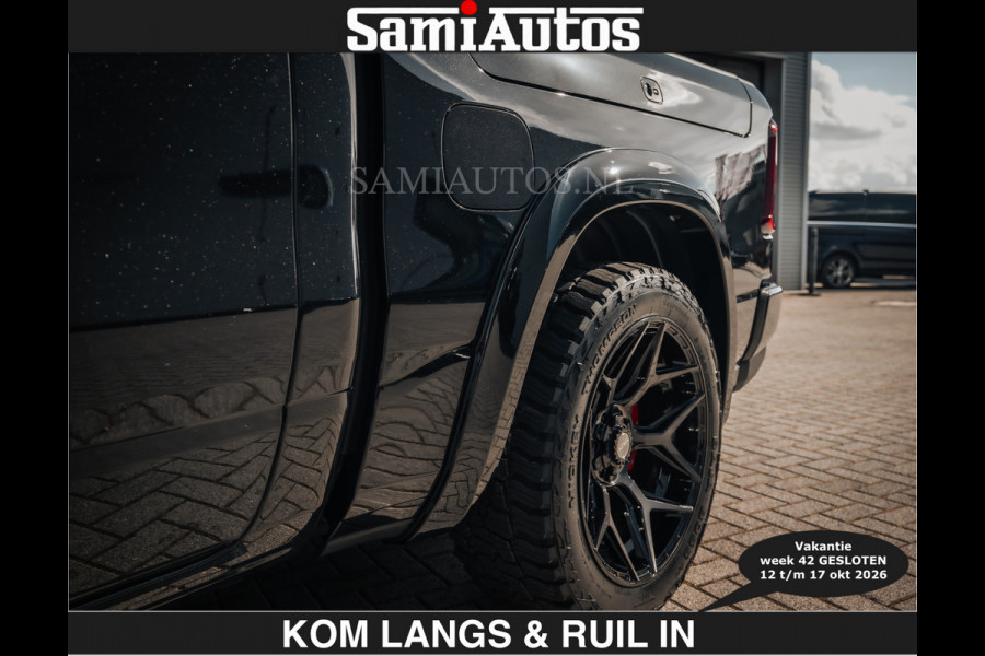 Dodge Ram HULK PACKAGE | Limited Night H.O 540HP €84950,- excl | Massage + Full Option | De Meest Luxe en Volle Pick-Up in zijn Klasse | H Comfortabele Dubbele Cabine met Royale 5 Zitplaatsen | BPM vrij | Nu Leverbaar uit Voorraad | Voorraad Nr 2353 - 5412 | De specialist in Amerikaanse pick‑ups in Nederland en Europa.