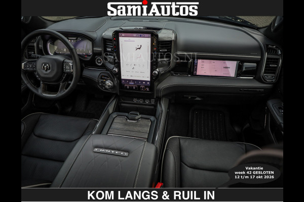 Dodge Ram LIMITED SPORT H.O 540 PK | €84950,- excl | Massage + Full Option | De Meest Luxe en Volle Pick-Up in zijn Klasse | Comfortabele Dubbele Cabine met Royale 5 Zitplaatsen | BPM vrij | Nu Leverbaar uit Voorraad | Voorraad Nr 2355 - 5149 | De specialist in Amerikaanse pick‑ups in Nederland en Europa.