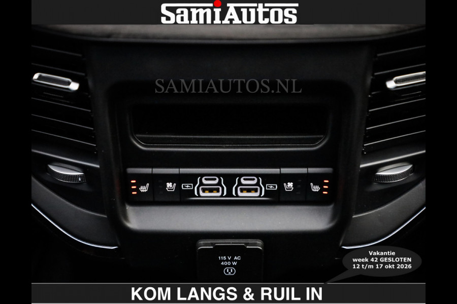 Dodge Ram LIMITED SPORT H.O 540 PK | €84950,- excl | Massage + Full Option | De Meest Luxe en Volle Pick-Up in zijn Klasse | Comfortabele Dubbele Cabine met Royale 5 Zitplaatsen | BPM vrij | Nu Leverbaar uit Voorraad | Voorraad Nr 2355 - 5149 | De specialist in Amerikaanse pick‑ups in Nederland en Europa.