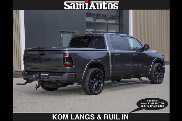 Dodge Ram SPORT 5.7 V8 402PK | €54950,- excl | LUCHTVERING | 2023 | PANODAK | GROOTSCHERM | DC | TOP KLEUR GRANITE | CREW CAB | DUBBELE CABINE | 5 PERSOONS |