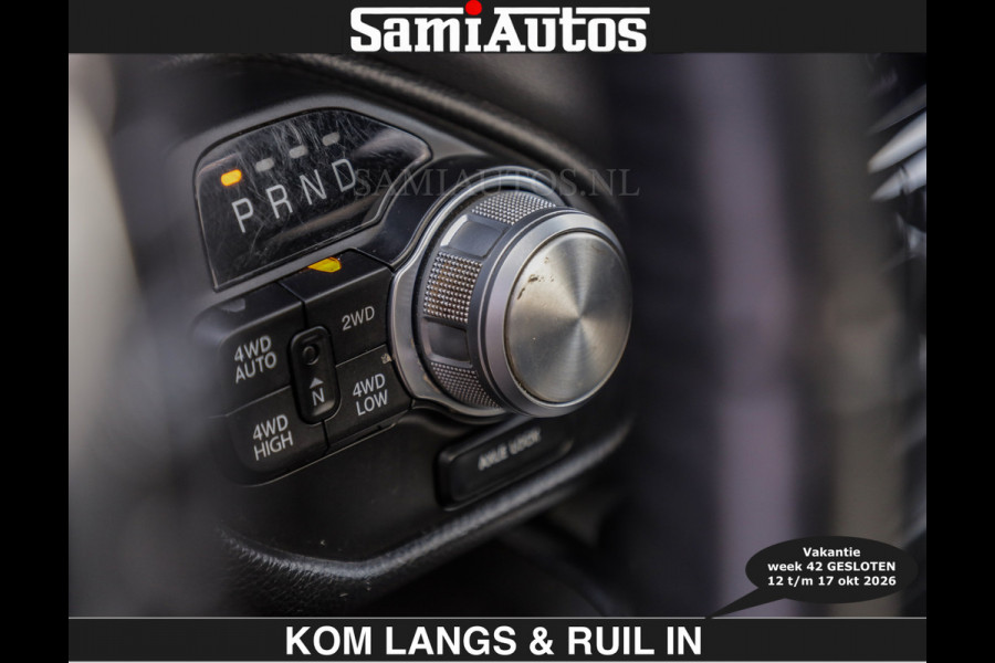 Dodge Ram SPORT 5.7 V8 402PK | €54950,- excl | LUCHTVERING | 2023 | PANODAK | GROOTSCHERM | DC | TOP KLEUR GRANITE | CREW CAB | DUBBELE CABINE | 5 PERSOONS |