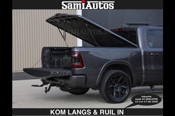 Dodge Ram SPORT 5.7 V8 402PK | €54950,- excl | LUCHTVERING | 2023 | PANODAK | GROOTSCHERM | DC | TOP KLEUR GRANITE | CREW CAB | DUBBELE CABINE | 5 PERSOONS |