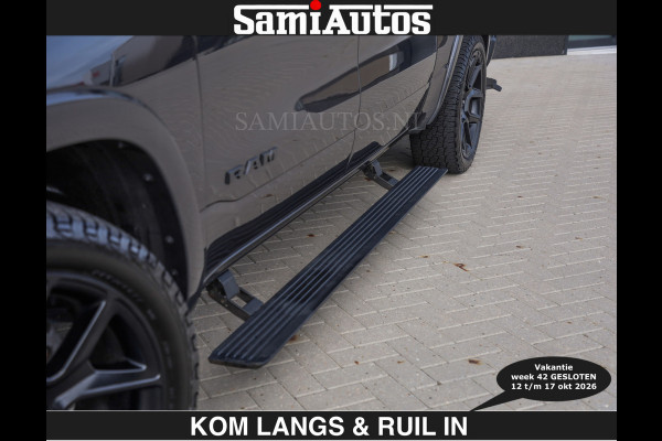 Dodge Ram SPORT 5.7 V8 402PK | €54950,- excl | LUCHTVERING | 2023 | PANODAK | GROOTSCHERM | DC | TOP KLEUR GRANITE | CREW CAB | DUBBELE CABINE | 5 PERSOONS |