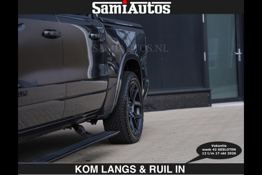 Dodge Ram SPORT 5.7 V8 402PK | €54950,- excl | LUCHTVERING | 2023 | PANODAK | GROOTSCHERM | DC | TOP KLEUR GRANITE | CREW CAB | DUBBELE CABINE | 5 PERSOONS |