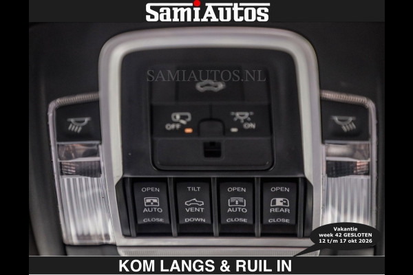 Dodge Ram SPORT 5.7 V8 402PK | €54950,- excl | LUCHTVERING | 2023 | PANODAK | GROOTSCHERM | DC | TOP KLEUR GRANITE | CREW CAB | DUBBELE CABINE | 5 PERSOONS |