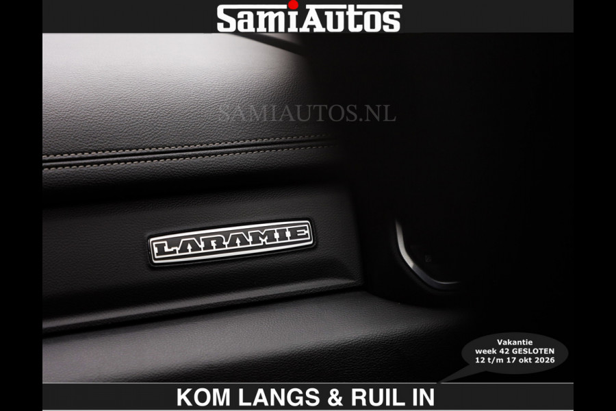 Dodge Ram SPORT 5.7 V8 402PK | €54950,- excl | LUCHTVERING | 2023 | PANODAK | GROOTSCHERM | DC | TOP KLEUR GRANITE | CREW CAB | DUBBELE CABINE | 5 PERSOONS |