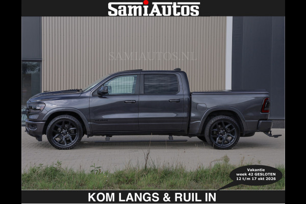 Dodge Ram SPORT 5.7 V8 402PK | €54950,- excl | LUCHTVERING | 2023 | PANODAK | GROOTSCHERM | DC | TOP KLEUR GRANITE | CREW CAB | DUBBELE CABINE | 5 PERSOONS |