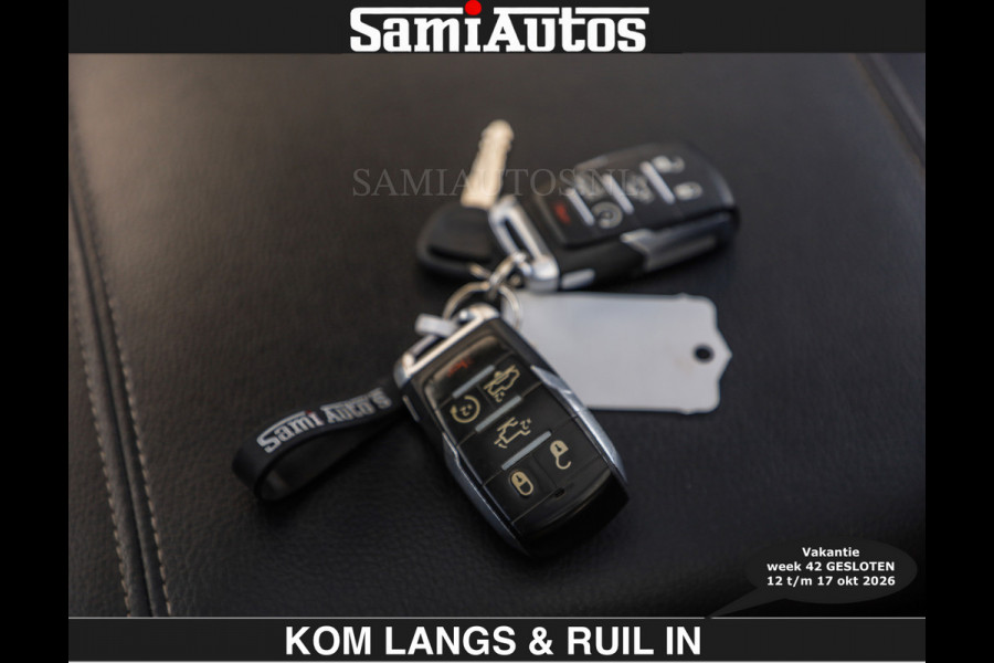 Dodge Ram SPORT 5.7 V8 402PK | €54950,- excl | LUCHTVERING | 2023 | PANODAK | GROOTSCHERM | DC | TOP KLEUR GRANITE | CREW CAB | DUBBELE CABINE | 5 PERSOONS |