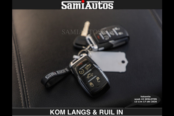 Dodge Ram SPORT 5.7 V8 402PK | €54950,- excl | LUCHTVERING | 2023 | PANODAK | GROOTSCHERM | DC | TOP KLEUR GRANITE | CREW CAB | DUBBELE CABINE | 5 PERSOONS |