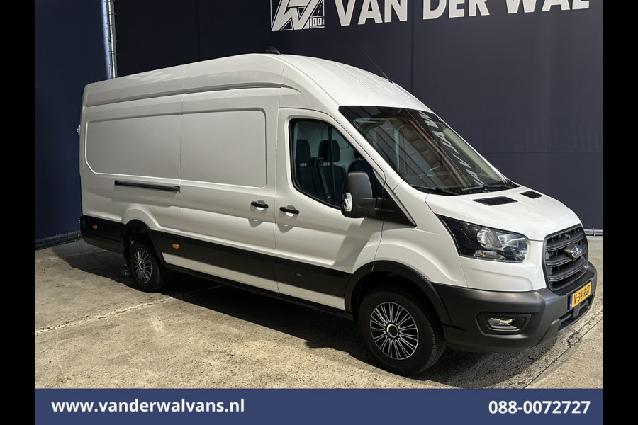 Ford Transit 2.0 TDCI 131pk L4H3 Euro6 Airco | Camera | Cruisecontrol | Verwarmde voorruit Parkeersensoren, Bijrijdersbank