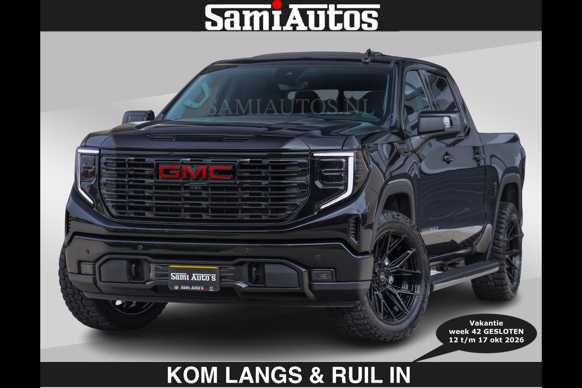 GMC Sierra BLACK OPS DENALI 6.2 V8 426PK Full Option | €84950,- excl | De Meest Luxe Pick-Up in zijn Klasse | Comfortabele Dubbele Cabine met Royale 5 Zitplaatsen | BPM vrij | Nu Leverbaar uit Voorraad | Voorraad Nr 1539  | De specialist in Amerikaanse pick‑ups in Nederland en Europa.