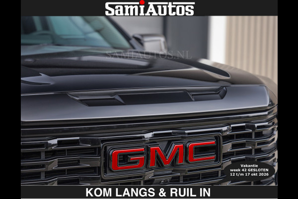 GMC Sierra BLACK OPS DENALI 6.2 V8 426PK Full Option | €84950,- excl | De Meest Luxe Pick-Up in zijn Klasse | Comfortabele Dubbele Cabine met Royale 5 Zitplaatsen | BPM vrij | Nu Leverbaar uit Voorraad | Voorraad Nr 1539  | De specialist in Amerikaanse pick‑ups in Nederland en Europa.