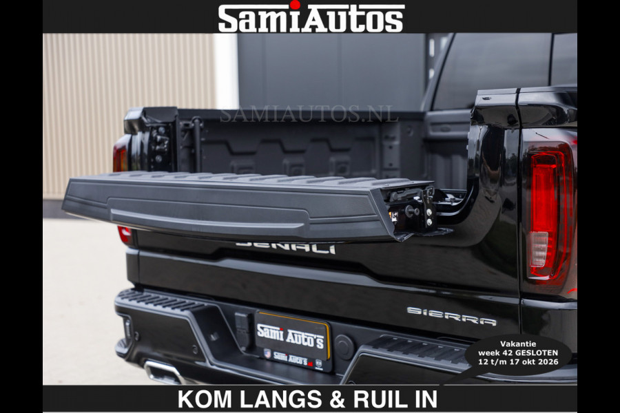 GMC Sierra BLACK OPS DENALI 6.2 V8 426PK Full Option | €84950,- excl | De Meest Luxe Pick-Up in zijn Klasse | Comfortabele Dubbele Cabine met Royale 5 Zitplaatsen | BPM vrij | Nu Leverbaar uit Voorraad | Voorraad Nr 1539  | De specialist in Amerikaanse pick‑ups in Nederland en Europa.