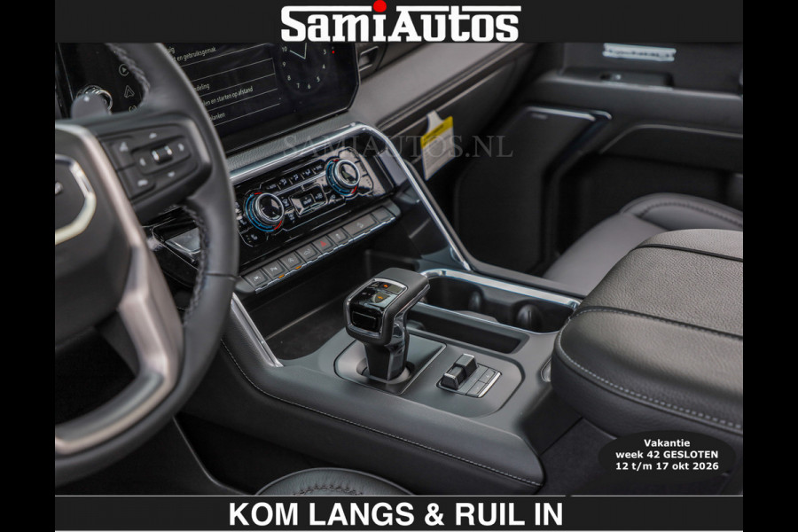 GMC Sierra BLACK OPS DENALI 6.2 V8 426PK Full Option | €84950,- excl | De Meest Luxe Pick-Up in zijn Klasse | Comfortabele Dubbele Cabine met Royale 5 Zitplaatsen | BPM vrij | Nu Leverbaar uit Voorraad | Voorraad Nr 1539  | De specialist in Amerikaanse pick‑ups in Nederland en Europa.
