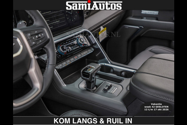 GMC Sierra BLACK OPS DENALI 6.2 V8 426PK Full Option | €84950,- excl | De Meest Luxe Pick-Up in zijn Klasse | Comfortabele Dubbele Cabine met Royale 5 Zitplaatsen | BPM vrij | Nu Leverbaar uit Voorraad | Voorraad Nr 1539  | De specialist in Amerikaanse pick‑ups in Nederland en Europa.