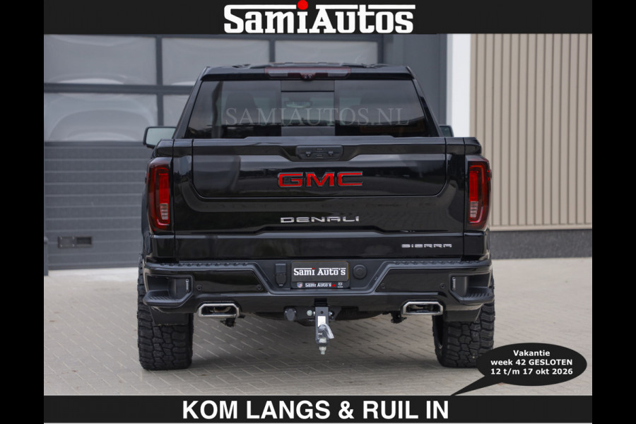 GMC Sierra BLACK OPS DENALI 6.2 V8 426PK Full Option | €84950,- excl | De Meest Luxe Pick-Up in zijn Klasse | Comfortabele Dubbele Cabine met Royale 5 Zitplaatsen | BPM vrij | Nu Leverbaar uit Voorraad | Voorraad Nr 1539  | De specialist in Amerikaanse pick‑ups in Nederland en Europa.