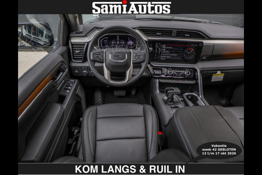 GMC Sierra BLACK OPS DENALI 6.2 V8 426PK Full Option | €84950,- excl | De Meest Luxe Pick-Up in zijn Klasse | Comfortabele Dubbele Cabine met Royale 5 Zitplaatsen | BPM vrij | Nu Leverbaar uit Voorraad | Voorraad Nr 1539  | De specialist in Amerikaanse pick‑ups in Nederland en Europa.
