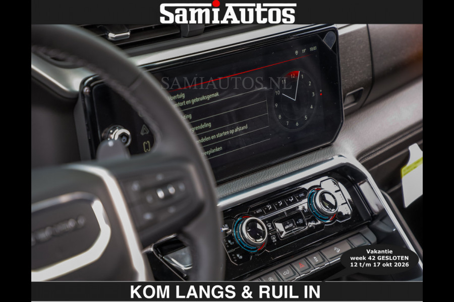 GMC Sierra BLACK OPS DENALI 6.2 V8 426PK Full Option | €84950,- excl | De Meest Luxe Pick-Up in zijn Klasse | Comfortabele Dubbele Cabine met Royale 5 Zitplaatsen | BPM vrij | Nu Leverbaar uit Voorraad | Voorraad Nr 1539  | De specialist in Amerikaanse pick‑ups in Nederland en Europa.