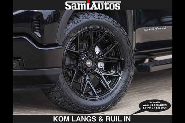 GMC Sierra BLACK OPS DENALI 6.2 V8 426PK Full Option | €84950,- excl | De Meest Luxe Pick-Up in zijn Klasse | Comfortabele Dubbele Cabine met Royale 5 Zitplaatsen | BPM vrij | Nu Leverbaar uit Voorraad | Voorraad Nr 1539  | De specialist in Amerikaanse pick‑ups in Nederland en Europa.