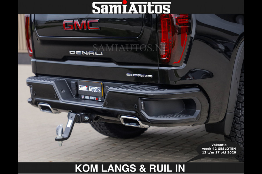 GMC Sierra BLACK OPS DENALI 6.2 V8 426PK Full Option | €84950,- excl | De Meest Luxe Pick-Up in zijn Klasse | Comfortabele Dubbele Cabine met Royale 5 Zitplaatsen | BPM vrij | Nu Leverbaar uit Voorraad | Voorraad Nr 1539  | De specialist in Amerikaanse pick‑ups in Nederland en Europa.