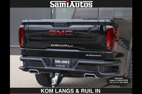 GMC Sierra BLACK OPS DENALI 6.2 V8 426PK Full Option | €84950,- excl | De Meest Luxe Pick-Up in zijn Klasse | Comfortabele Dubbele Cabine met Royale 5 Zitplaatsen | BPM vrij | Nu Leverbaar uit Voorraad | Voorraad Nr 1539  | De specialist in Amerikaanse pick‑ups in Nederland en Europa.
