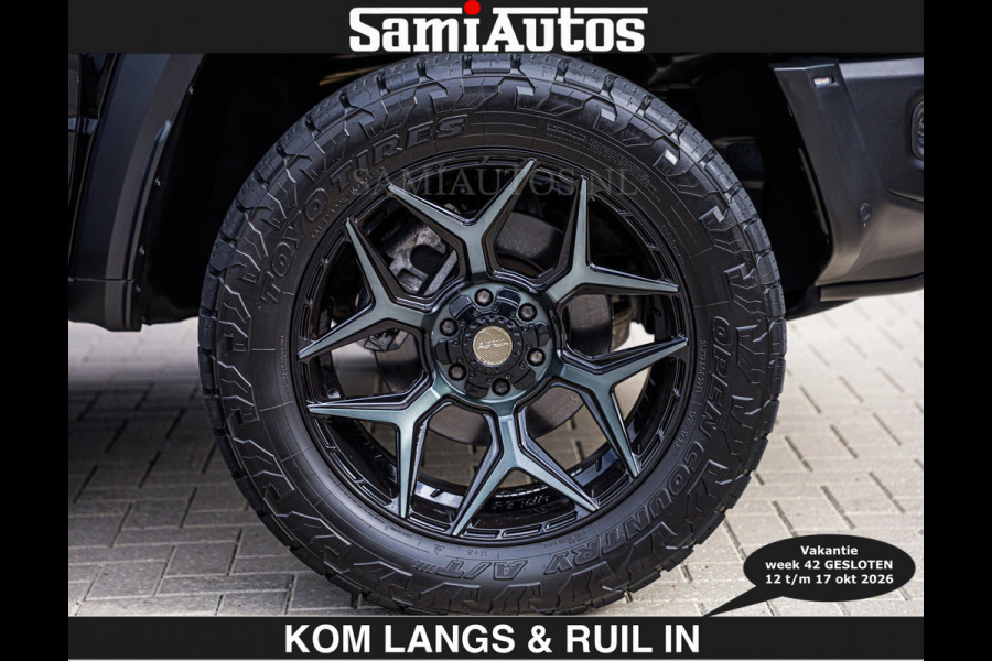 Dodge Ram TRX HELLCAT | 6.2 V8 712PK SUPERCHARGER | € 129.50 excl | RODE STIKSELS | FULLY LOADED | CARBON | CREW CAB | DUBBELE CABINE | 5 PERSOONS | De specialist in Amerikaanse pick‑ups in Nederland en Europa.