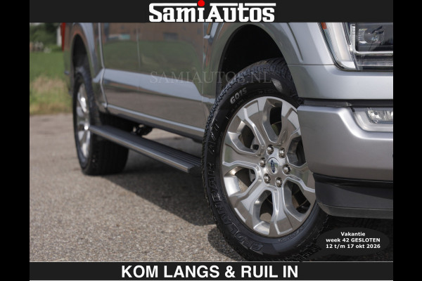 Ford USA F-150 PLATINUM | MASSAGE | PANO | €49950,- excl | GROOTSCHERM | COMFORT STOELEN | ADAPTIVE CRUISE | DC | DUBBELE CABINE | FACELIFT MODEL | GROOT SCHERM | 5 PERSOONS | DC | DASH CAM | MASSAGE | | De specialist in Amerikaanse pick‑ups in Nederland en Europa.