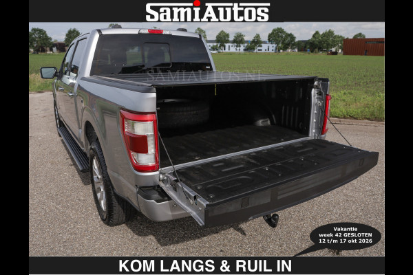 Ford USA F-150 PLATINUM | MASSAGE | PANO | €49950,- excl | GROOTSCHERM | COMFORT STOELEN | ADAPTIVE CRUISE | DC | DUBBELE CABINE | FACELIFT MODEL | GROOT SCHERM | 5 PERSOONS | DC | DASH CAM | MASSAGE | | De specialist in Amerikaanse pick‑ups in Nederland en Europa.