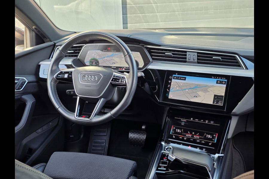 Audi e-tron 55 quattro S edition 95 kWh | TREKHAAK | 93% SOH | NAP | HUD | 360 CAMERA | ACC