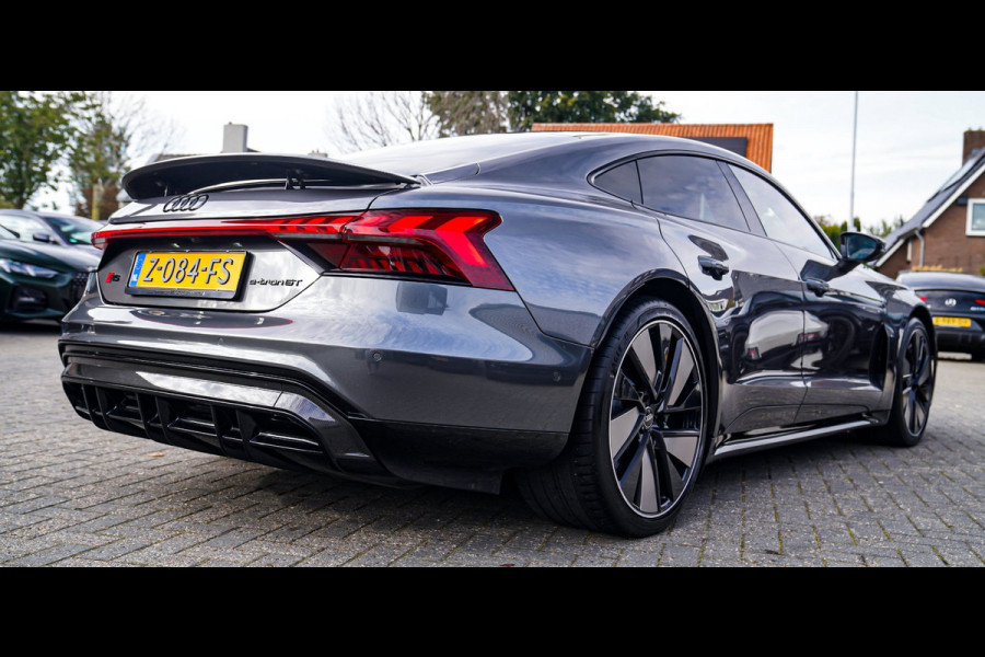 Audi e-tron GT RS 93 kWh | Carbon | B&O 3D | Massage | SOH 91% | HUD | BTW | ACC | 360cam | Stoelkoeling | DriveSelect | Sunroof |