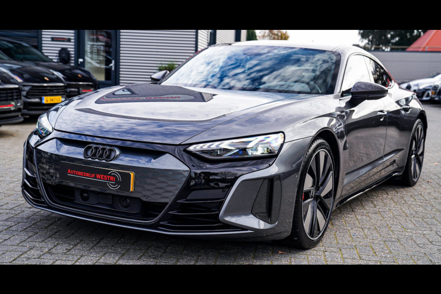 Audi e-tron GT RS 93 kWh | Carbon | B&O 3D | Massage | SOH 91% | HUD | BTW | ACC | 360cam | Stoelkoeling | DriveSelect | Sunroof |