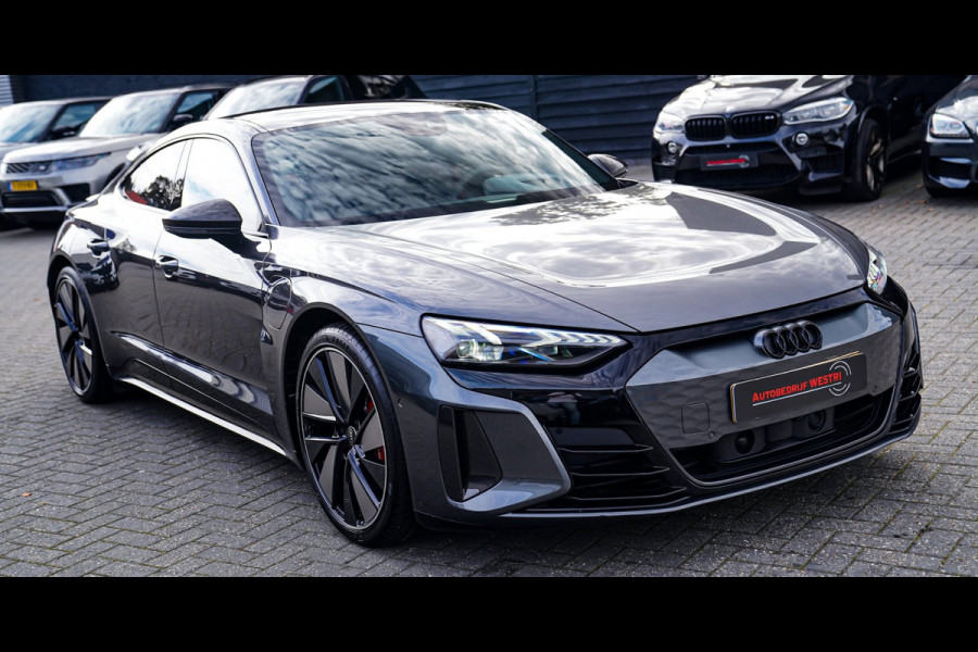 Audi e-tron GT RS 93 kWh | Carbon | B&O 3D | Massage | SOH 91% | HUD | BTW | ACC | 360cam | Stoelkoeling | DriveSelect | Sunroof |