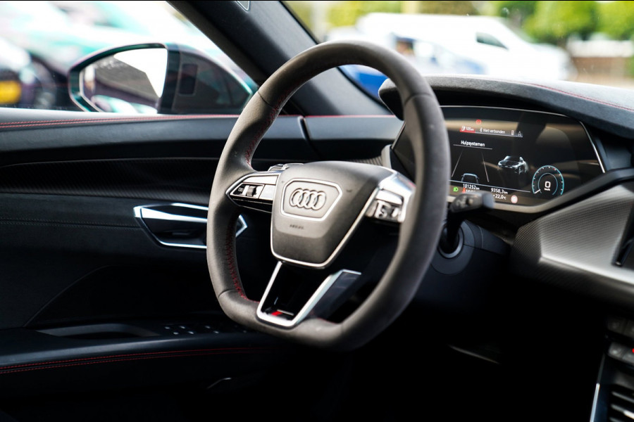 Audi e-tron GT RS 93 kWh | Carbon | B&O 3D | Massage | SOH 91% | HUD | BTW | ACC | 360cam | Stoelkoeling | DriveSelect | Sunroof |