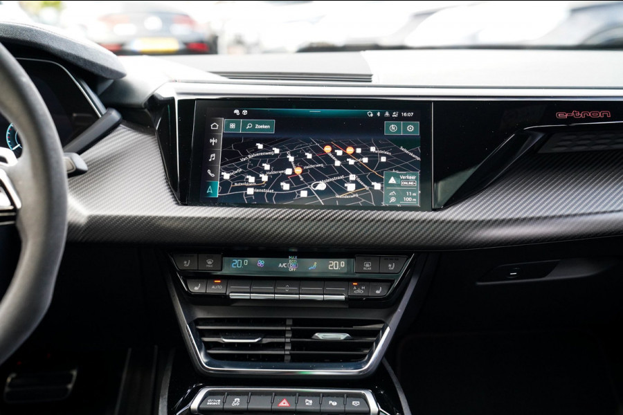 Audi e-tron GT RS 93 kWh | Carbon | B&O 3D | Massage | SOH 91% | HUD | BTW | ACC | 360cam | Stoelkoeling | DriveSelect | Sunroof |