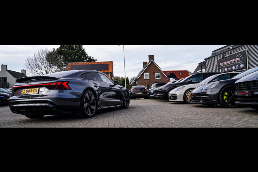Audi e-tron GT RS 93 kWh | Carbon | B&O 3D | Massage | SOH 91% | HUD | BTW | ACC | 360cam | Stoelkoeling | DriveSelect | Sunroof |