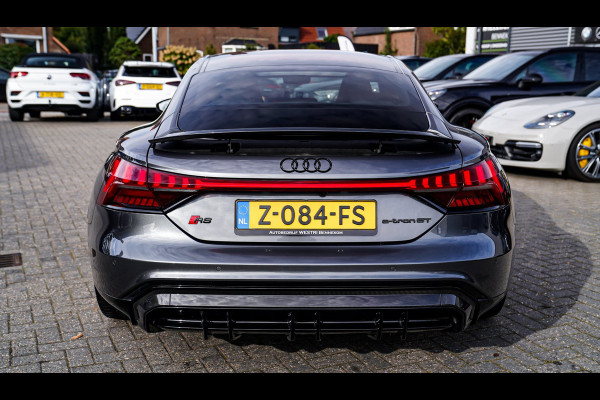 Audi e-tron GT RS 93 kWh | Carbon | B&O 3D | Massage | SOH 91% | HUD | BTW | ACC | 360cam | Stoelkoeling | DriveSelect | Sunroof |