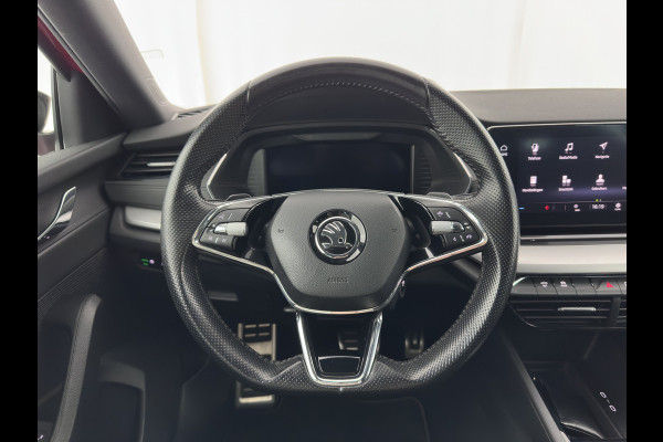 Škoda Octavia 1.0 e-TSI Sport Business (INCL.BTW) Aut. *FULL-LED | DIGI-COCKPIT | SPORT-SEATS | NAVI-FULLMAP | SHIFT-PADDLES | PRIVACY-GLASS | DAB+ | ECC | PDC | CRUISE | 16''ALU | TOWBAR*