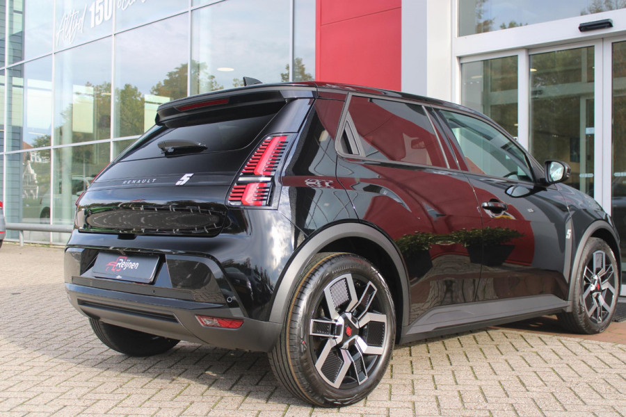 Renault 5 COMFORT RANGE TECHNO 150PK 52 kWh *NIEUWE AUTO!* | PACK WINTER TECHNO: (ELEKTRISCH VERWARMBARE VOORSTOELEN, ELEKTRISCH VERWARMBAAR STUURWIEL, BESTUUDERSSTOEL MET ELEKTRSCH VERSTELBARE LENDESTEUN, IN HOOGTE VERSTELBARE PASSAGIERSSTOEL) | LICHTMETALEN VELGEN 18" | ADAPTIVE CRUISE CONTROL | FULL LED KOPLAMPEN MET FRANSE VLAG | ELEKTRTISCH INKLABARE EN VERWARMBARE BUITENSPIEGELS | ACHTERUITRIJ CAMERA | SFEER VERLICHTING | GOOGLE MAPS NAVIGATIE | DRAADLOZE TELEFOONLADER | PRIVACY GLASS | 100KW SNELLAAD FUNCTIE | DRAADLOZE APPLE CARPLAY/ANDROID AUTO | DAB+ RADIO | SFEER VERL